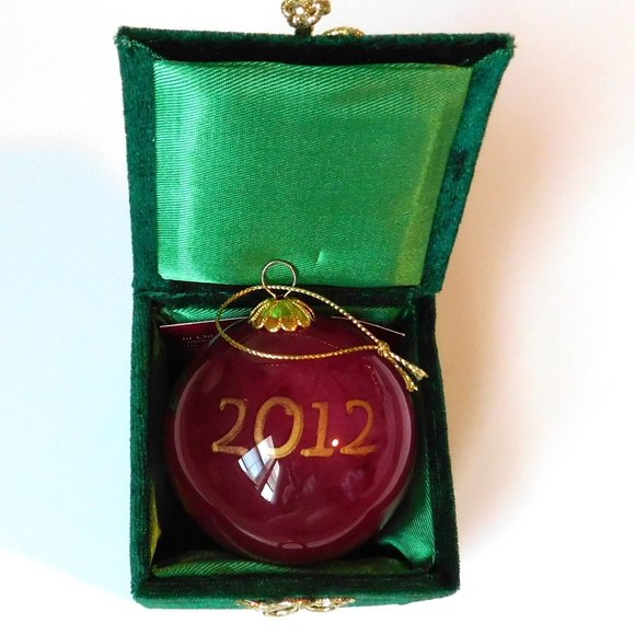 2012 Li Bien Doves Pier 1 Imports Christmas Ornament 2 1/2” With Box - Picture 5 of 7